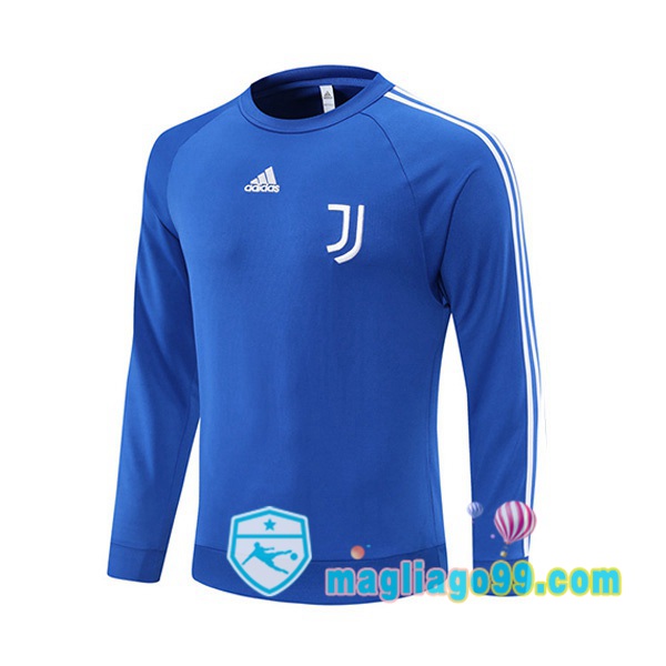 Magliago - Passione Maglie Thai Affidabili Basso Costo Online Shop | Felpa Calcio Juventus Blu 2021/2022