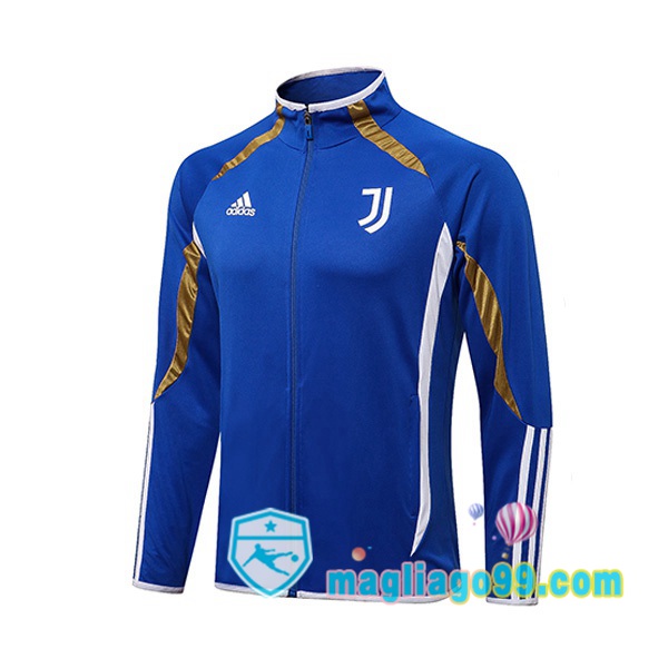 Magliago - Passione Maglie Thai Affidabili Basso Costo Online Shop | Giacca Calcio Juventus Blu 2021/2022