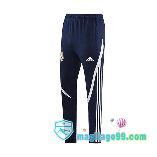 Magliago - Passione Maglie Thai Affidabili Basso Costo Online Shop | Pantaloni Da Allenamento Real Madrid Blu Royal 2021/2022