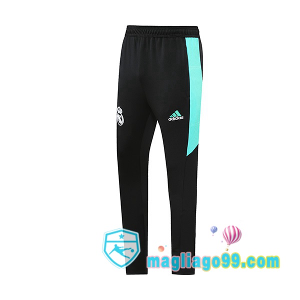 Magliago - Passione Maglie Thai Affidabili Basso Costo Online Shop | Pantaloni Da Allenamento Real Madrid Nero 2021/2022