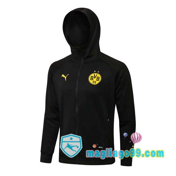 Magliago - Passione Maglie Thai Affidabili Basso Costo Online Shop | Giacca Con Cappuccio Dortmund BVB Nero 2021/2022