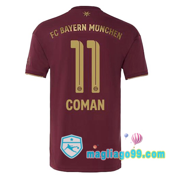 Magliago - Passione Maglie Thai Affidabili Basso Costo Online Shop | Maglia Bayern Monaco (Coman 11) Edition speciale Rosso 2022/2023