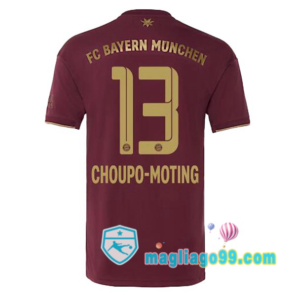 Magliago - Passione Maglie Thai Affidabili Basso Costo Online Shop | Maglia Bayern Monaco (Choupo-Moting 13) Edition speciale Rosso 2022/2023