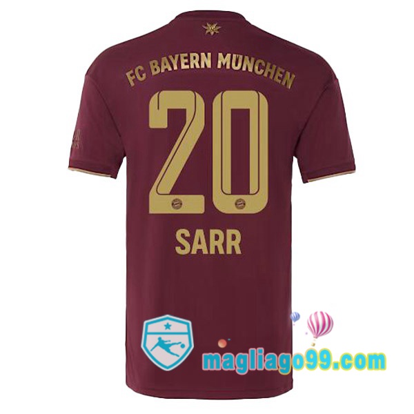 Magliago - Passione Maglie Thai Affidabili Basso Costo Online Shop | Maglia Bayern Monaco (Sarr 20) Edition speciale Rosso 2022/2023