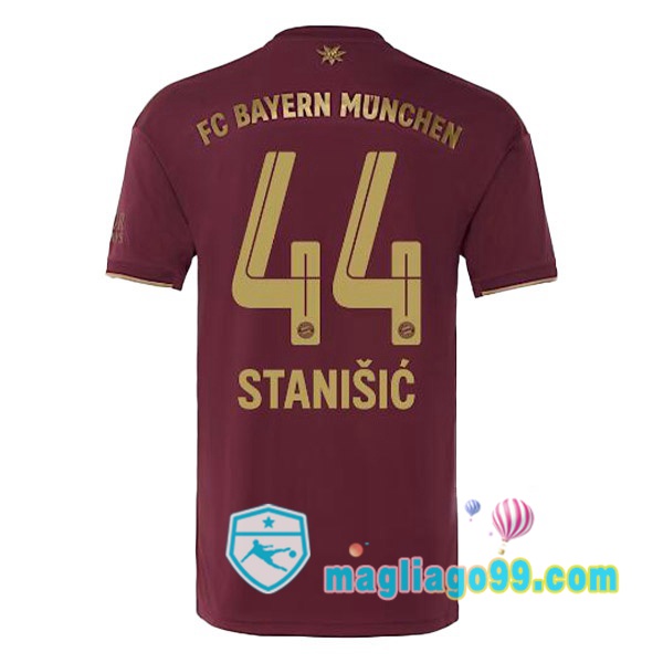 Magliago - Passione Maglie Thai Affidabili Basso Costo Online Shop | Maglia Bayern Monaco (Stanišić 44) Edition speciale Rosso 2022/2023