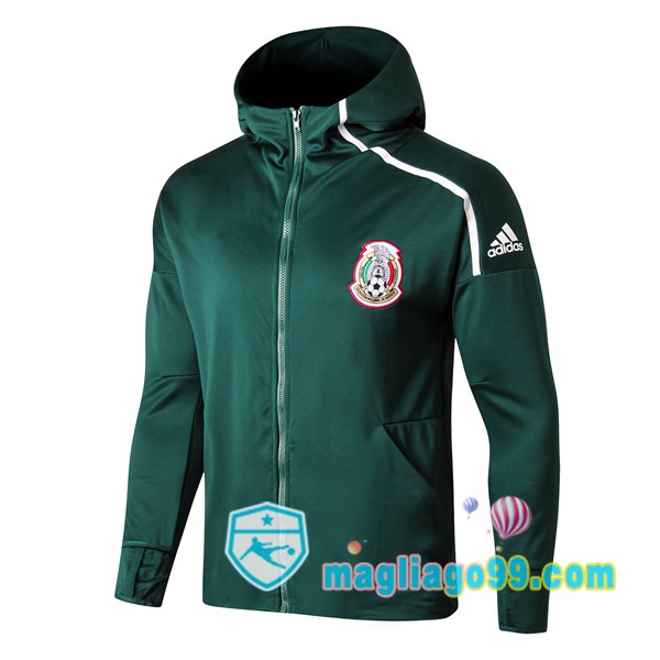 Magliago - Passione Maglie Thai Affidabili Basso Costo Online Shop | Giacca Con Cappuccio Messico Verde 2022/2023