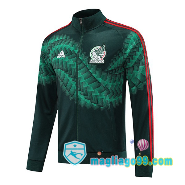 Magliago - Passione Maglie Thai Affidabili Basso Costo Online Shop | Giacca Calcio Messico Verde Nero 2022/2023