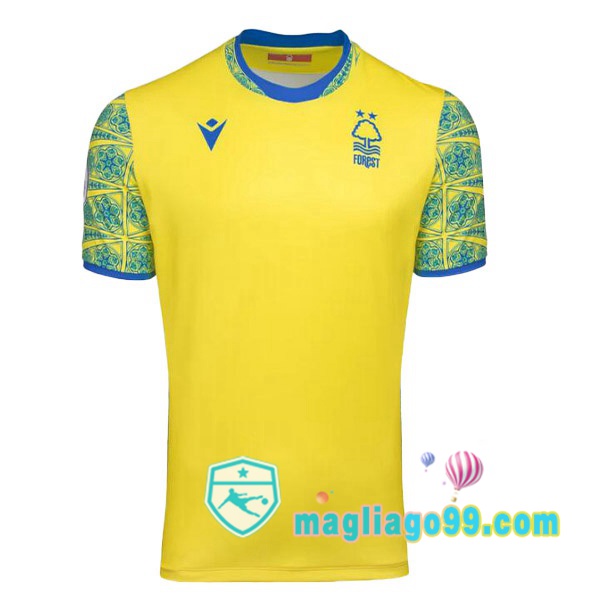 Magliago - Passione Maglie Thai Affidabili Basso Costo Online Shop | Maglia Nottingham Forest Seconda Giallo 2022/2023