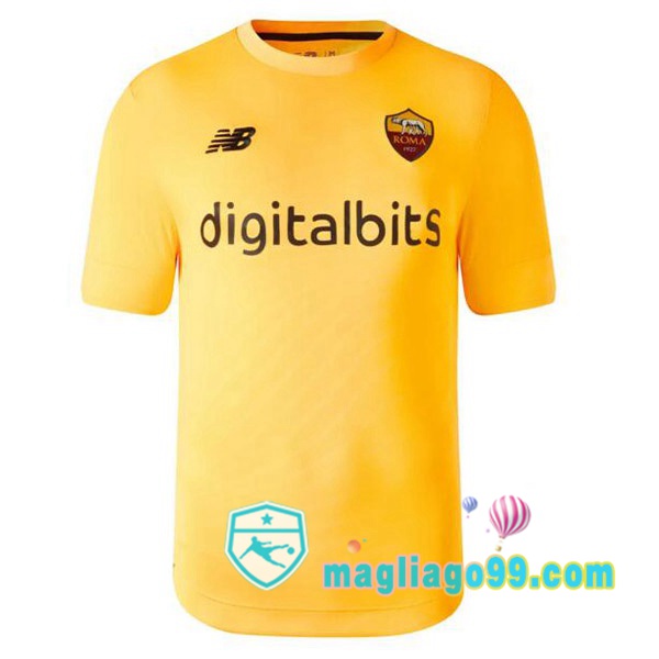 Magliago - Passione Maglie Thai Affidabili Basso Costo Online Shop | Maglia AS Roma Portiere Arancione 2022/2023