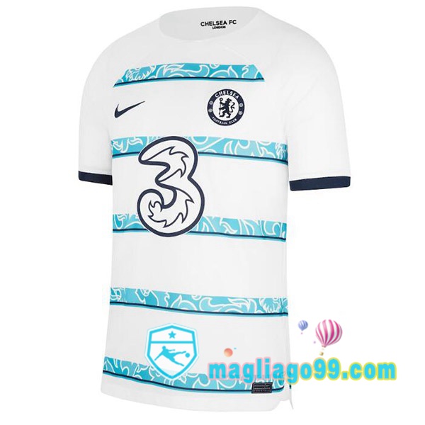 Magliago - Passione Maglie Thai Affidabili Basso Costo Online Shop | Maglia FC Chelsea Seconda Bianco 2022/2023