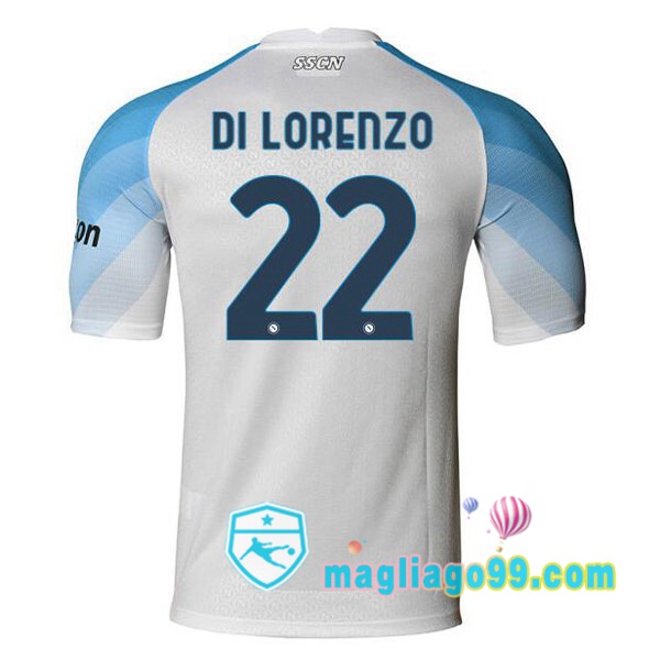 Magliago - Passione Maglie Thai Affidabili Basso Costo Online Shop | Maglia SSC Napoli (Di Lorenzo 22) Prima Bianco 2022/2023