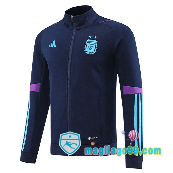 Magliago - Passione Maglie Thai Affidabili Basso Costo Online Shop | Giacca Calcio Argentina Blu Royal 2022/2023