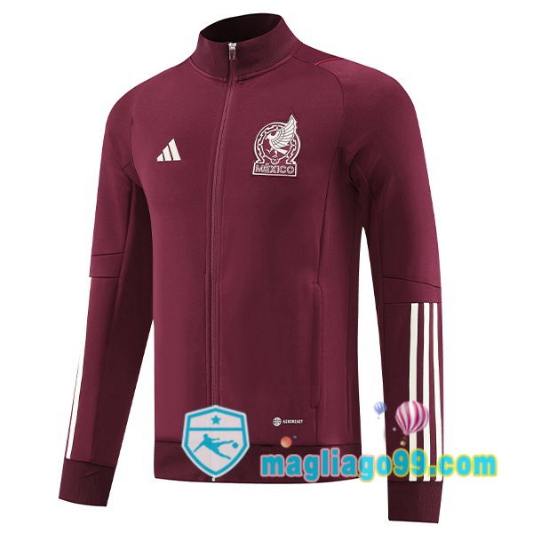 Magliago - Passione Maglie Thai Affidabili Basso Costo Online Shop | Giacca Calcio Messico Rosso 2022/2023