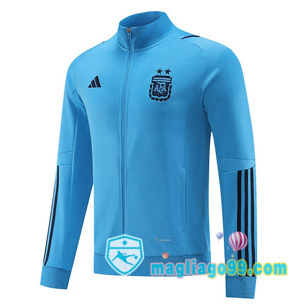 Magliago - Passione Maglie Thai Affidabili Basso Costo Online Shop | Giacca Calcio Argentina Blu 2022/2023