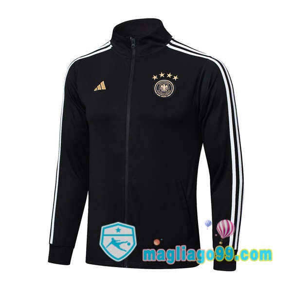 Magliago - Passione Maglie Thai Affidabili Basso Costo Online Shop | Giacca Calcio Germania Nero 2022/2023