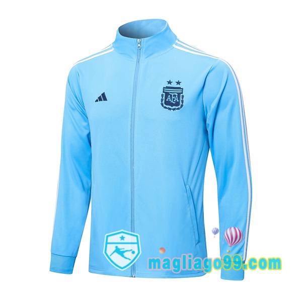 Magliago - Passione Maglie Thai Affidabili Basso Costo Online Shop | Giacca Calcio Argentina Blu 2022/2023