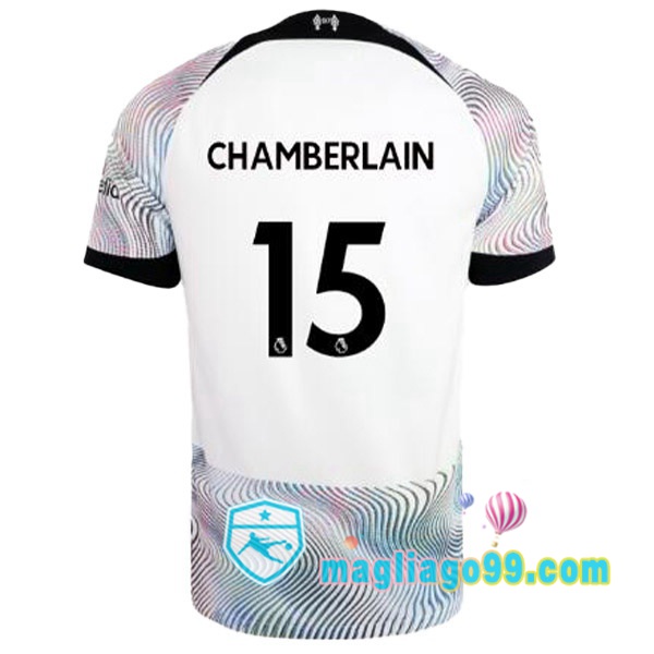 Magliago - Passione Maglie Thai Affidabili Basso Costo Online Shop | Maglia FC Liverpool (CHAMBERLAIN 15) Seconda Bianco 2022/2023