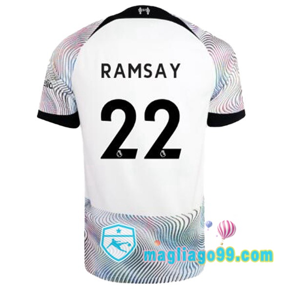 Magliago - Passione Maglie Thai Affidabili Basso Costo Online Shop | Maglia FC Liverpool (RAMSAY 22) Seconda Bianco 2022/2023