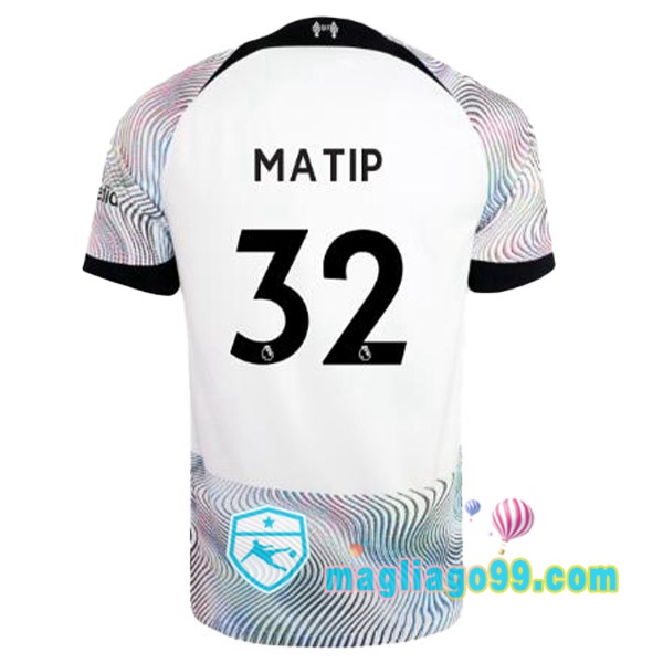 Magliago - Passione Maglie Thai Affidabili Basso Costo Online Shop | Maglia FC Liverpool (MATIP 32) Seconda Bianco 2022/2023