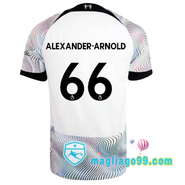 Magliago - Passione Maglie Thai Affidabili Basso Costo Online Shop | Maglia FC Liverpool (ALEXANDER-ARNOLD 66) Seconda Bianco 2022/2023