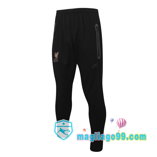 Magliago - Passione Maglie Thai Affidabili Basso Costo Online Shop | Pantaloni Da Allenamento FC Liverpool Nero 2021/2022