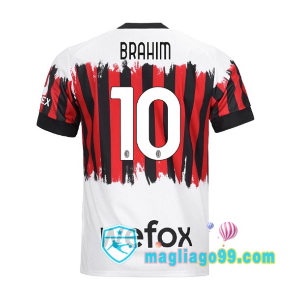 Magliago - Passione Maglie Thai Affidabili Basso Costo Online Shop | Maglia Calcio AC Milan (BRAHIM 10) Quattro 2021/2022