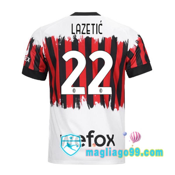 Magliago - Passione Maglie Thai Affidabili Basso Costo Online Shop | Maglia Calcio AC Milan (LAZETIĆ 22) Quattro 2021/2022