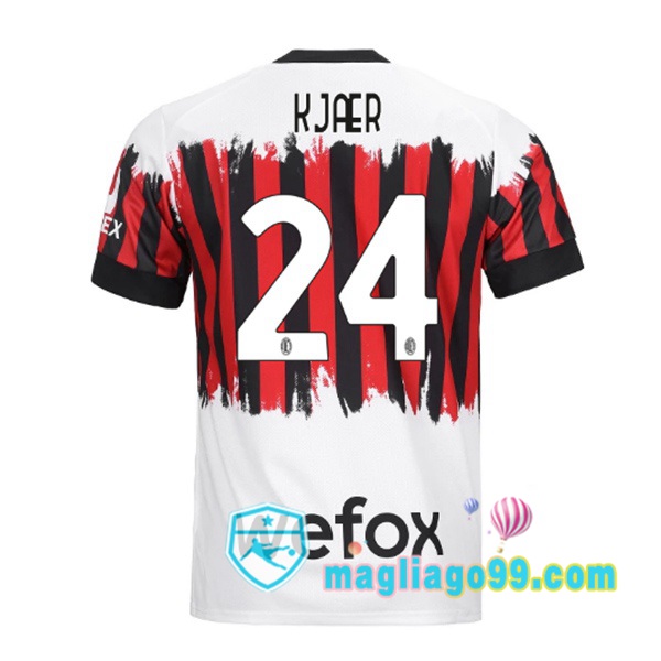 Magliago - Passione Maglie Thai Affidabili Basso Costo Online Shop | Maglia Calcio AC Milan (KJÆR 24) Quattro 2021/2022