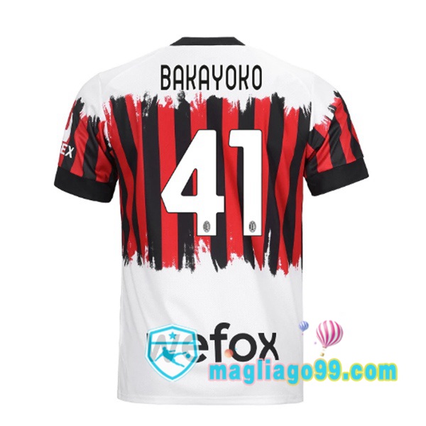 Magliago - Passione Maglie Thai Affidabili Basso Costo Online Shop | Maglia Calcio AC Milan (BAKAYOKO 41) Quattro 2021/2022