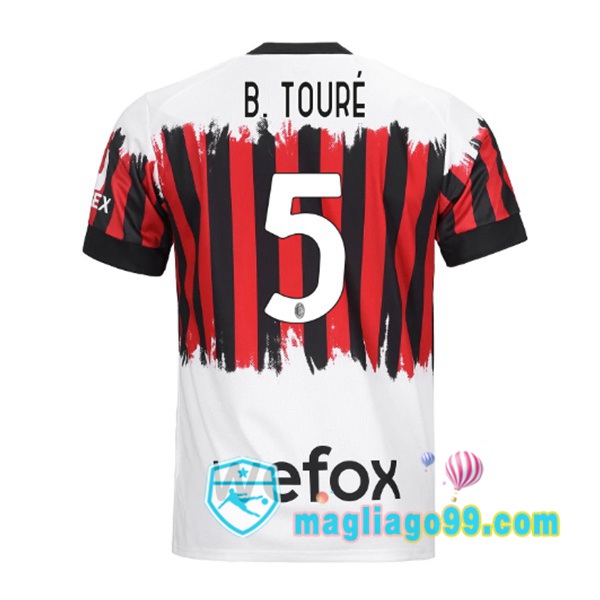 Magliago - Passione Maglie Thai Affidabili Basso Costo Online Shop | Maglia Calcio AC Milan (B. TOURÉ 5) Quattro 2021/2022