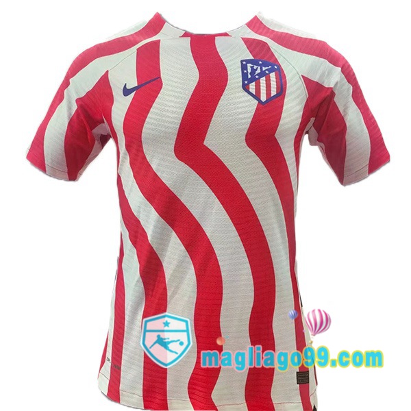 Magliago - Passione Maglie Thai Affidabili Basso Costo Online Shop | Maglia Calcio Atletico Madrid Prima Versione Trapelata Rosso 2022/2023