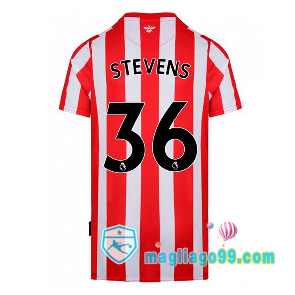 Magliago - Passione Maglie Thai Affidabili Basso Costo Online Shop | Maglia Calcio Brentford FC (STEVENS 36) Prima Rosso Bianco 2022/2023