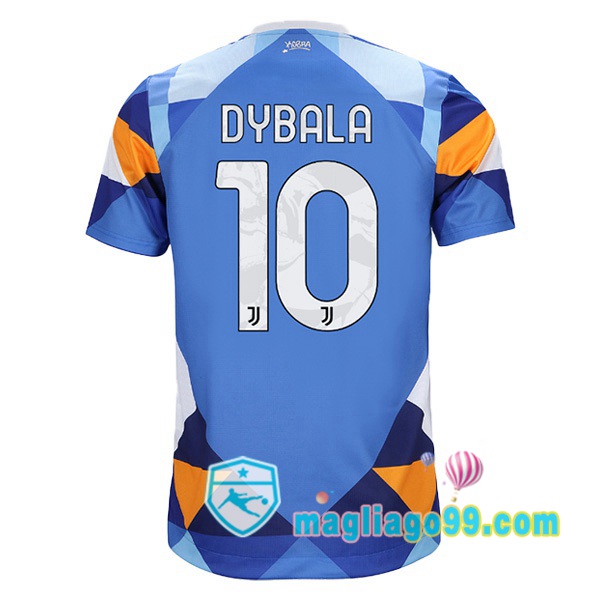 Magliago - Passione Maglie Thai Affidabili Basso Costo Online Shop | Maglia Juventus (DYBALA 10) Quattro Blu 2021/2022