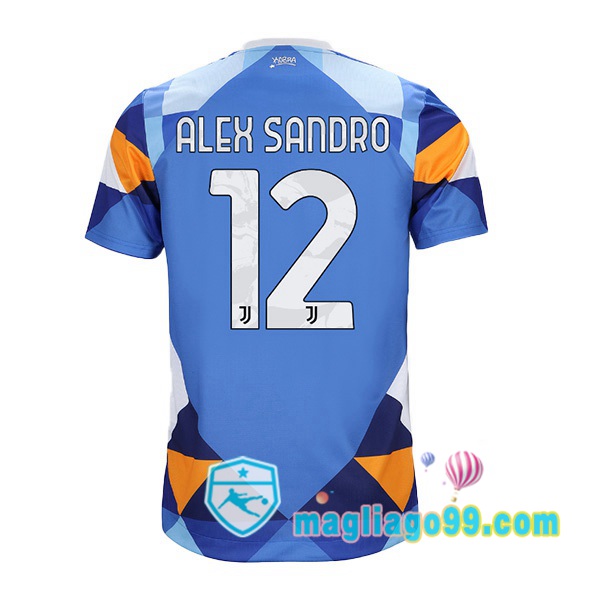 Magliago - Passione Maglie Thai Affidabili Basso Costo Online Shop | Maglia Juventus (ALEX SANDRO 12) Quattro Blu 2021/2022