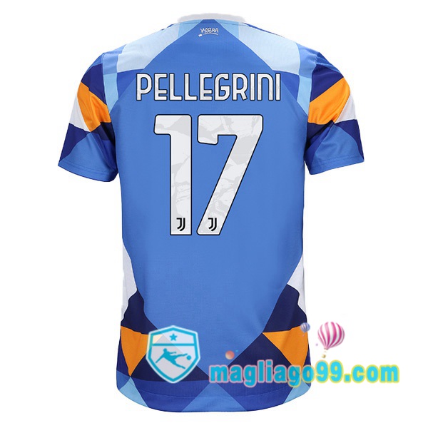Magliago - Passione Maglie Thai Affidabili Basso Costo Online Shop | Maglia Juventus (PELLEGRINI 17) Quattro Blu 2021/2022
