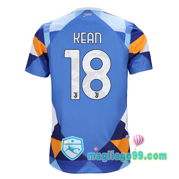 Magliago - Passione Maglie Thai Affidabili Basso Costo Online Shop | Maglia Juventus (KEAN 18) Quattro Blu 2021/2022