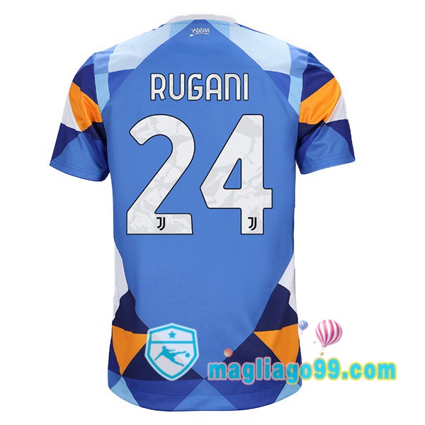 Magliago - Passione Maglie Thai Affidabili Basso Costo Online Shop | Maglia Juventus (RUGANI 24) Quattro Blu 2021/2022