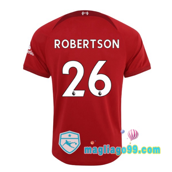 Magliago - Passione Maglie Thai Affidabili Basso Costo Online Shop | Maglia FC Liverpool (ROBERTSON 26) Prima Rosso 2022/2023