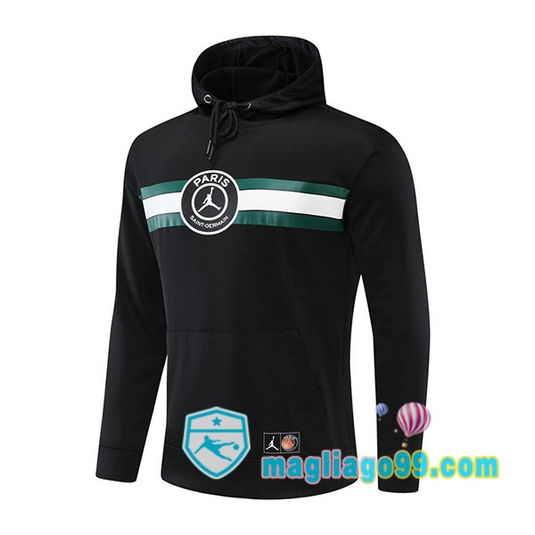 Magliago - Passione Maglie Thai Affidabili Basso Costo Online Shop | Felpa Con Cappuccio JORDAN Paris PSG Nero 2022/2023