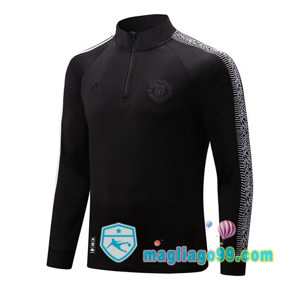 Magliago - Passione Maglie Thai Affidabili Basso Costo Online Shop | Felpa Calcio Manchester United Nero 2022/2023