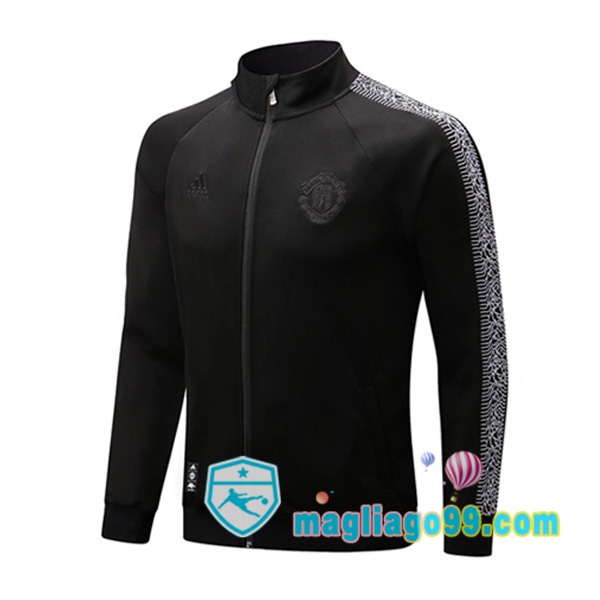 Magliago - Passione Maglie Thai Affidabili Basso Costo Online Shop | Giacca Calcio Manchester United Nero 2022/2023