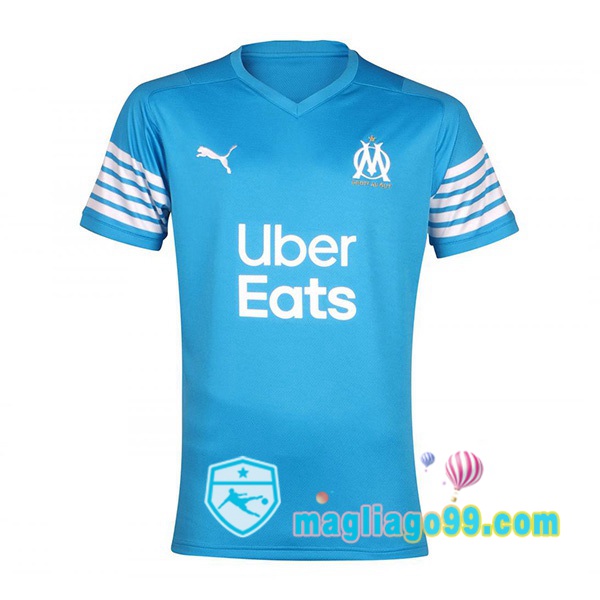 Magliago - Passione Maglie Thai Affidabili Basso Costo Online Shop | Maglia Calcio Marsiglia OM Quattro Blu 2021/2022