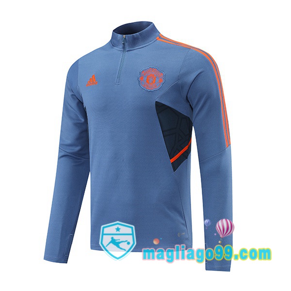 Magliago - Passione Maglie Thai Affidabili Basso Costo Online Shop | Felpa Calcio Manchester United Grigio 2022/2023