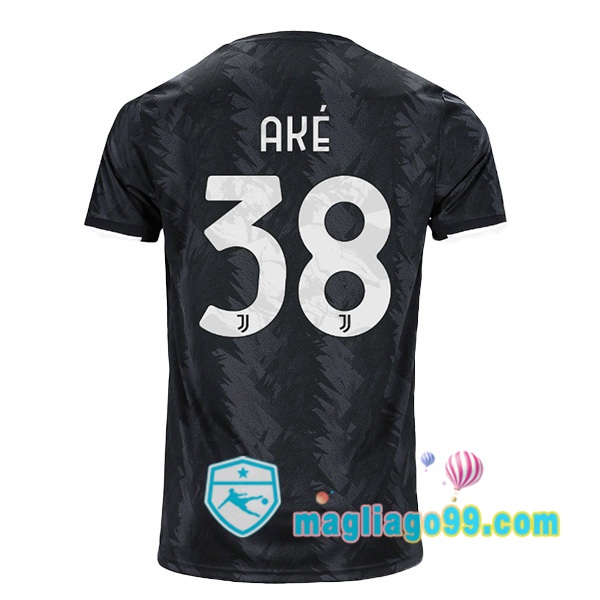 Magliago - Passione Maglie Thai Affidabili Basso Costo Online Shop | Maglia Juventus (AKÉ 38) Seconda Nero 2022/2023