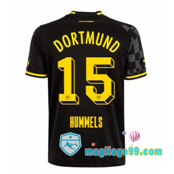 Magliago - Passione Maglie Thai Affidabili Basso Costo Online Shop | Maglia Dortmund BVB (Hummels 15) Seconda Nero 2022/2023