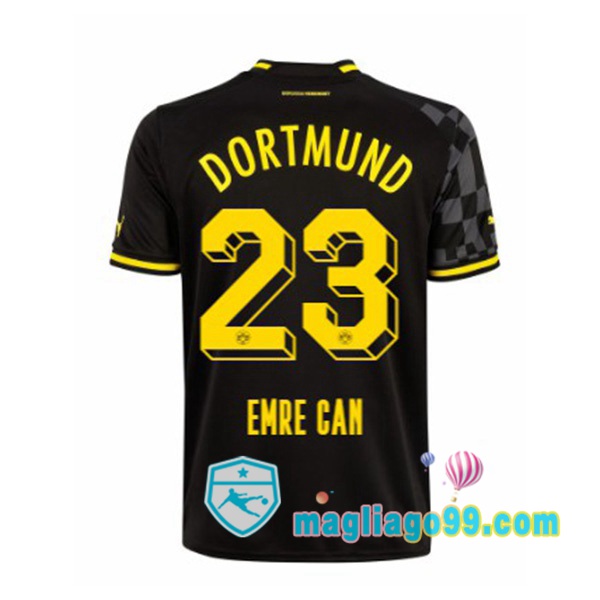 Magliago - Passione Maglie Thai Affidabili Basso Costo Online Shop | Maglia Dortmund BVB (Emre Can 23) Seconda Nero 2022/2023