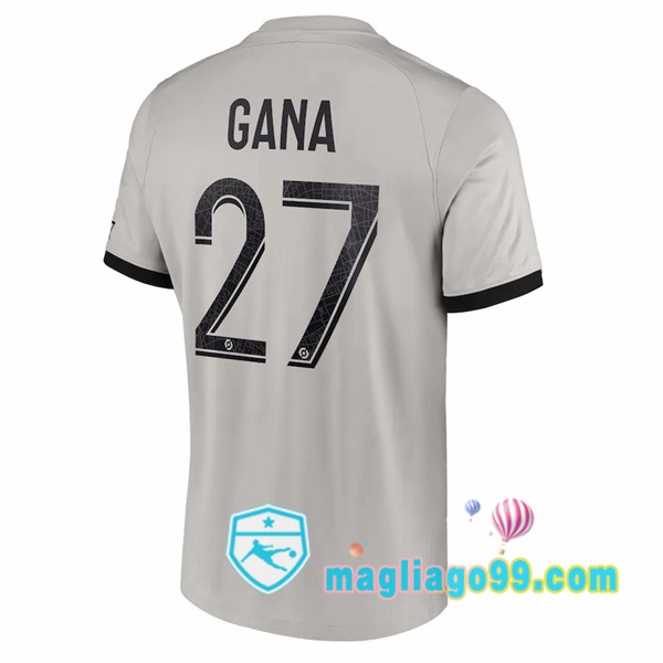 Magliago - Passione Maglie Thai Affidabili Basso Costo Online Shop | Maglia Paris PSG (Gana 27) Seconda Grigio 2022/2023