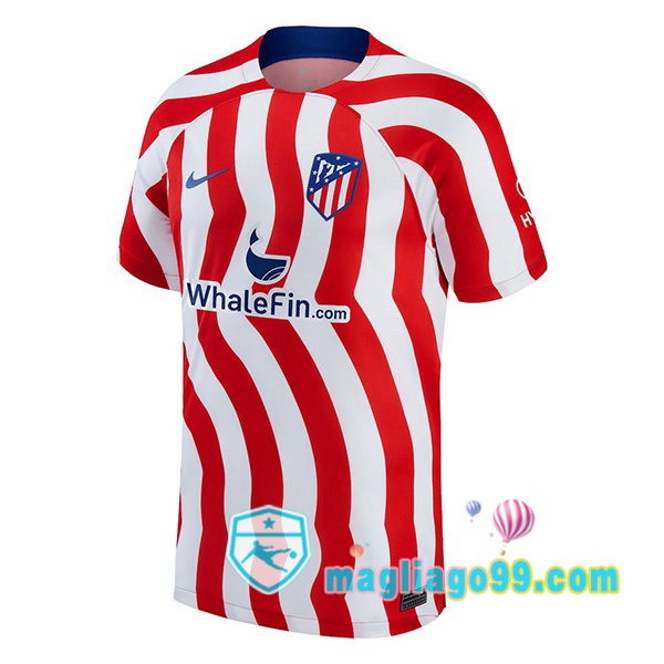 Magliago - Passione Maglie Thai Affidabili Basso Costo Online Shop | Maglia Atletico Madrid Prima Rosso 2022/2023