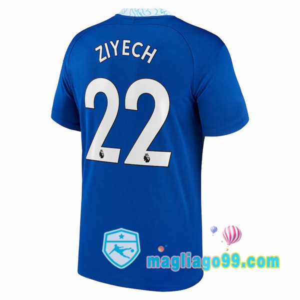 Magliago - Passione Maglie Thai Affidabili Basso Costo Online Shop | Maglia FC Chelsea (Ziyech 22) Prima Blu 2022/2023