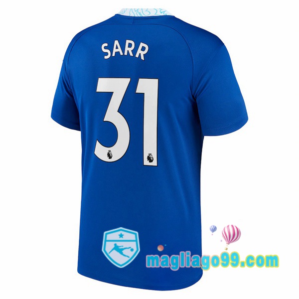 Magliago - Passione Maglie Thai Affidabili Basso Costo Online Shop | Maglia FC Chelsea (Sarr 31) Prima Blu 2022/2023